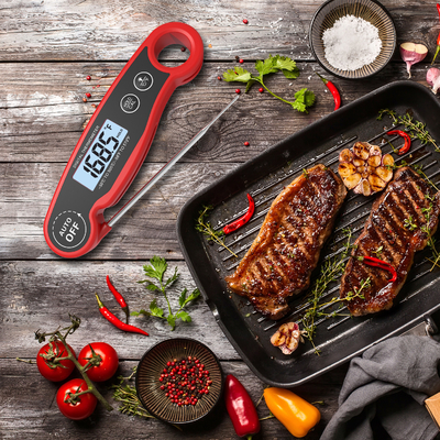 Good price Il termometro di carne indicato istantaneo di Digital impermeabilizza ultraveloce con la calibratura della lampadina in linea