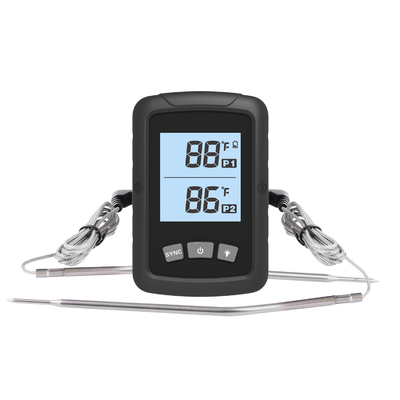 Good price Termometro di carne senza fili del BARBECUE doppio della sonda SS304 facile grigliare in linea