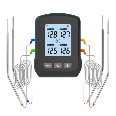 Good price Termometri di carne senza fili di Digital di SUS dell'ABS del ODM dell'OEM con il APP astuto in linea