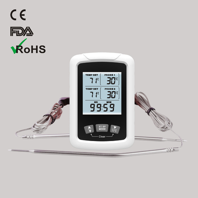 comprare Griglia temporanea doppia di Kit Magnetic Temperature Gauge For del termometro del barbecue 2 online manufacture