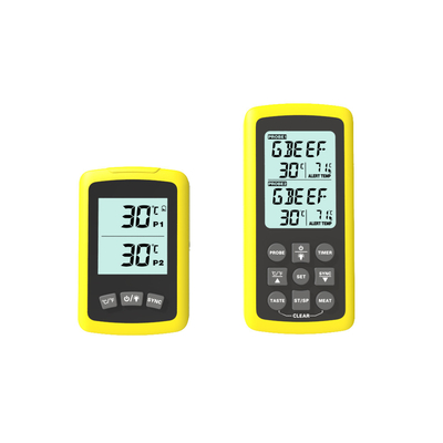 Good price Termometro senza fili del barbecue della carne con la sonda a doppia temperatura in linea