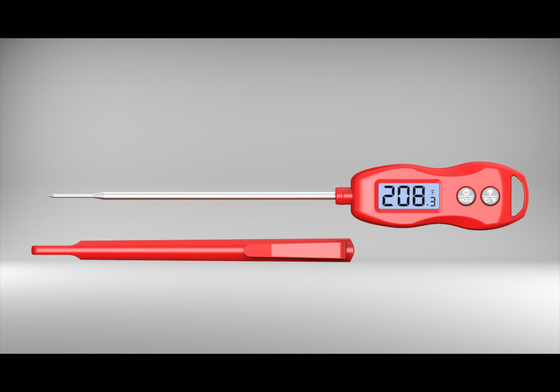 Good price Termometro di carne impermeabile della prova di calore con correre dell'hamburger della sonda lavabile in linea