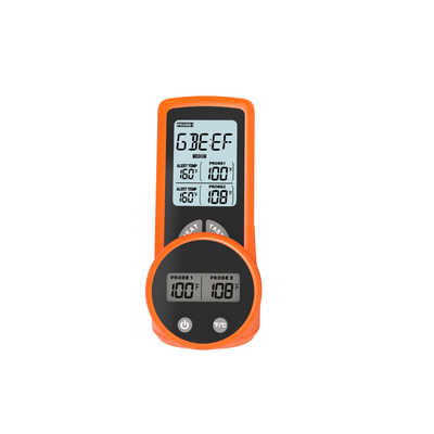 Good price Termometro colto rapido dell'alimento di Digital con le sonde doppie per il forno del fumatore dei liquidi in linea